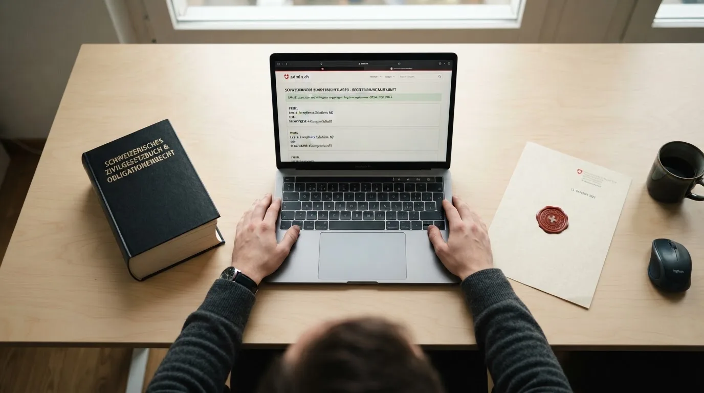 Amtliches Schreiben mit Stempel auf einem Schreibtisch neben einem Gesetzbuch — online casino gutschein codes